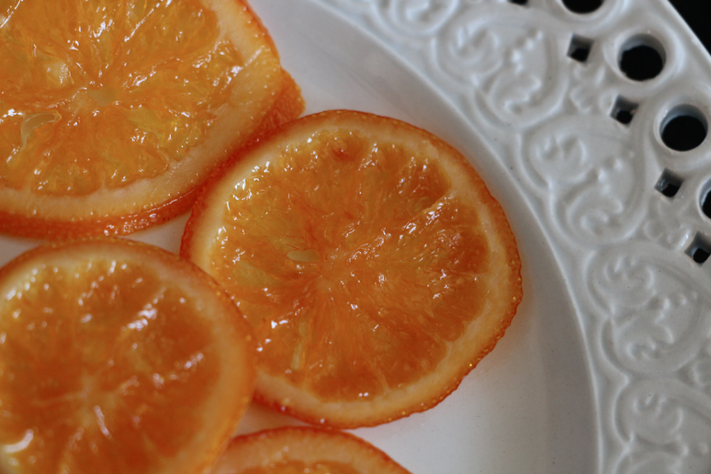 Tranches d'Oranges confites express micro-ondes ? - NUAGE DE LAIT