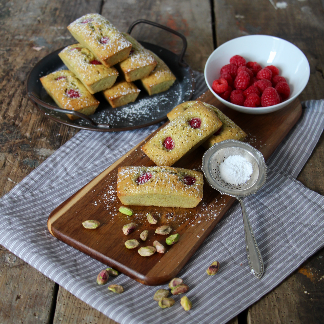 Les Financiers Pistache Et Framboise Casserole Chocolat