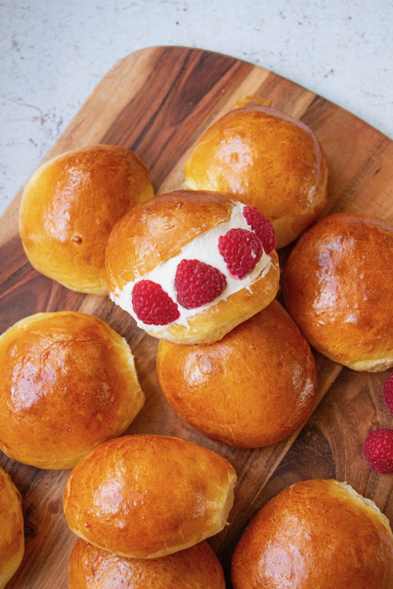 Petites Brioches Tangzhong La Chantilly Ou Maritozzi Casserole