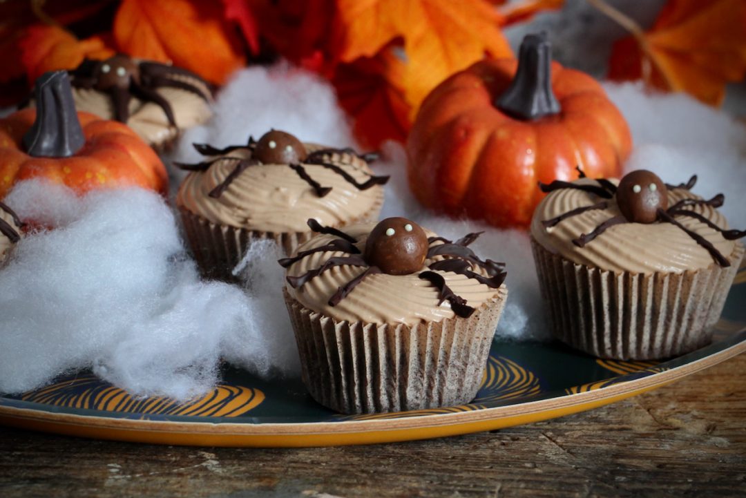 Cupcake d'Halloween - Recette des cupcakes au chocolat spécial