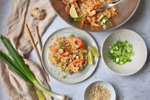 Pad Thaï Aux Crevettes – Casserole & Chocolat