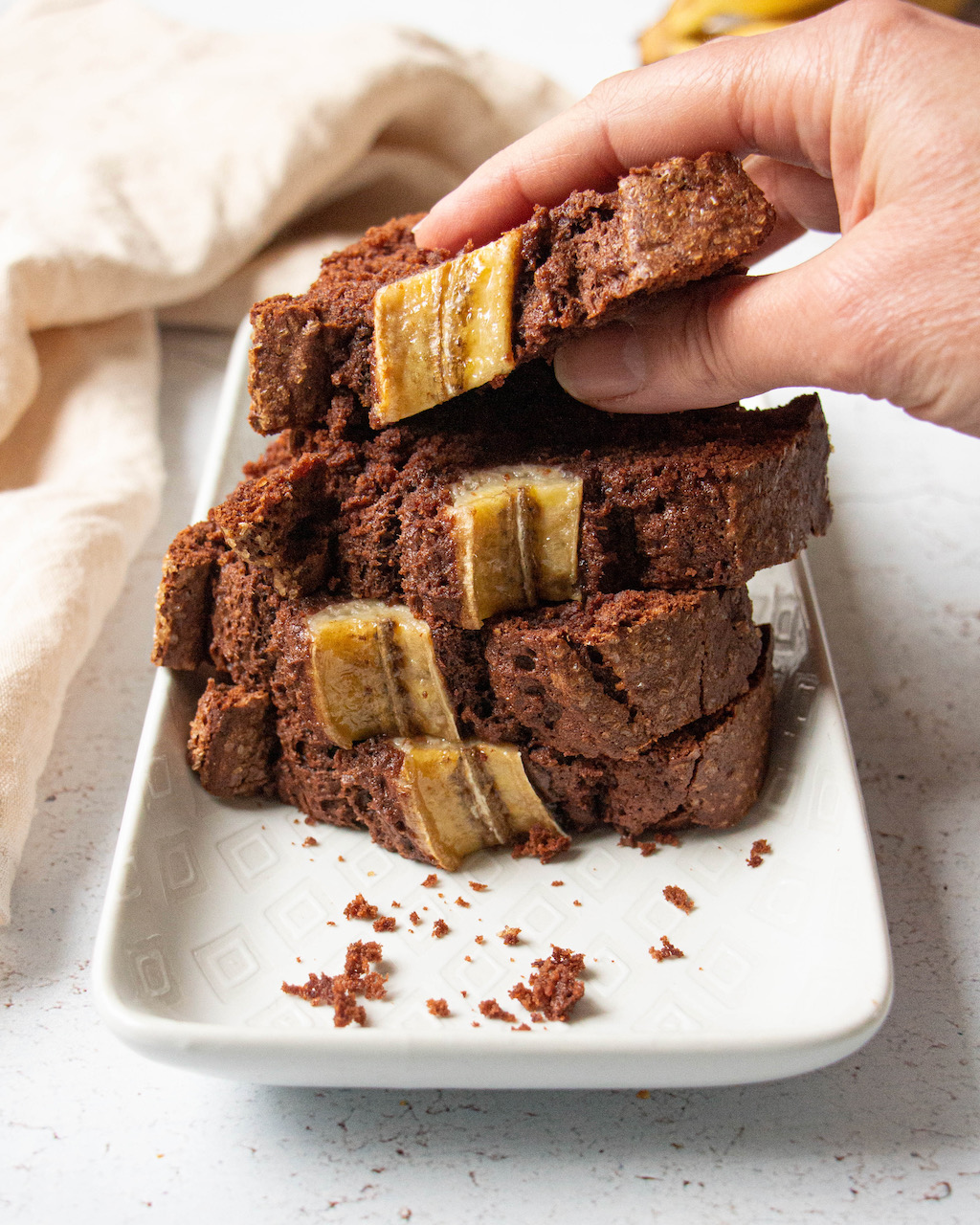 Banana Bread Au Chocolat Casserole And Chocolat